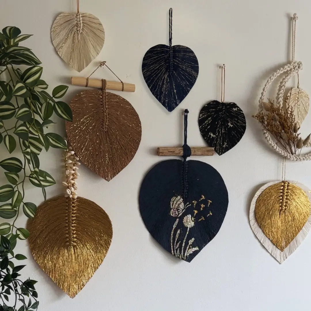 Comment faire des plumes en macramé ?