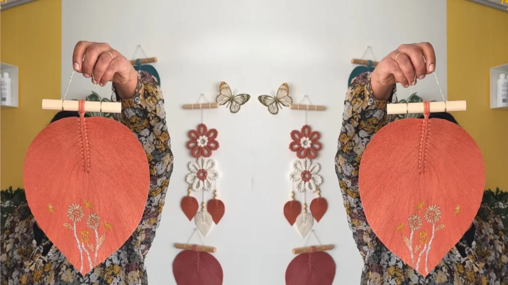 Tutoriel facile pour faire une feuille en macrame